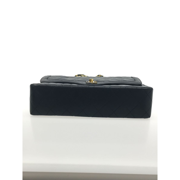 Chanel Lamb Leather Chain Shoulder Bag Black - Picture 4 of 6